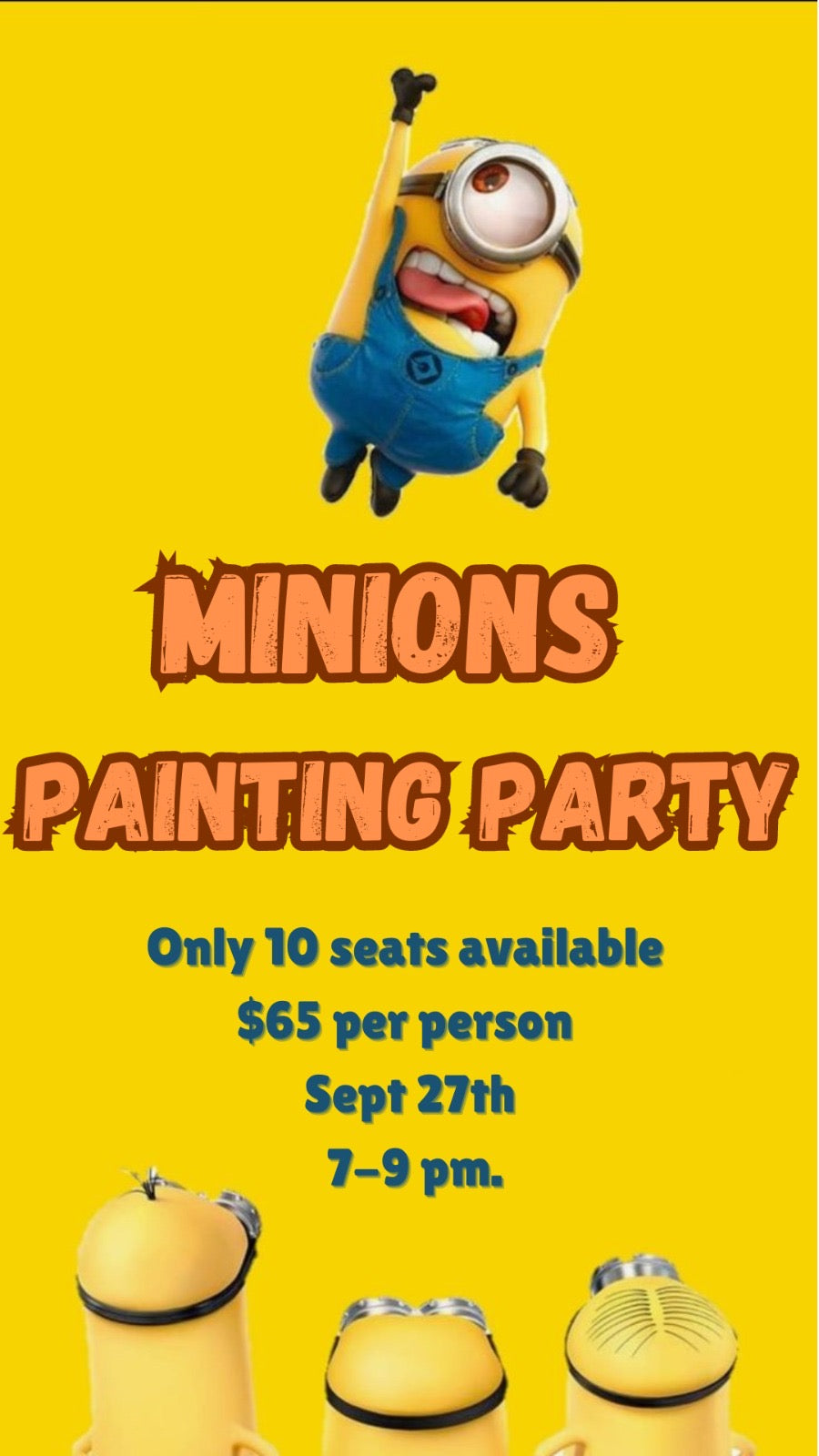 Minions Painting Party