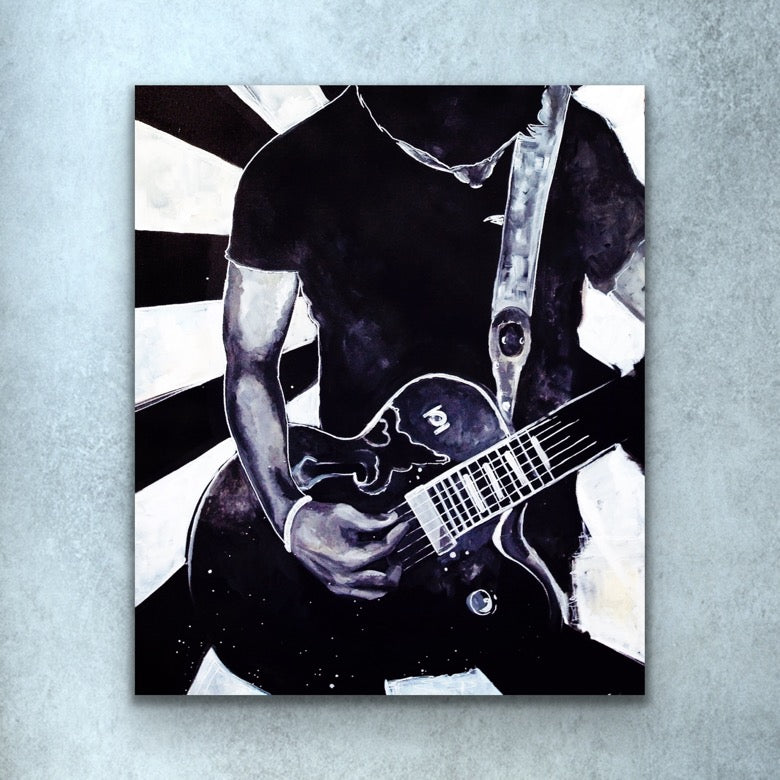 Universe Guitar Print